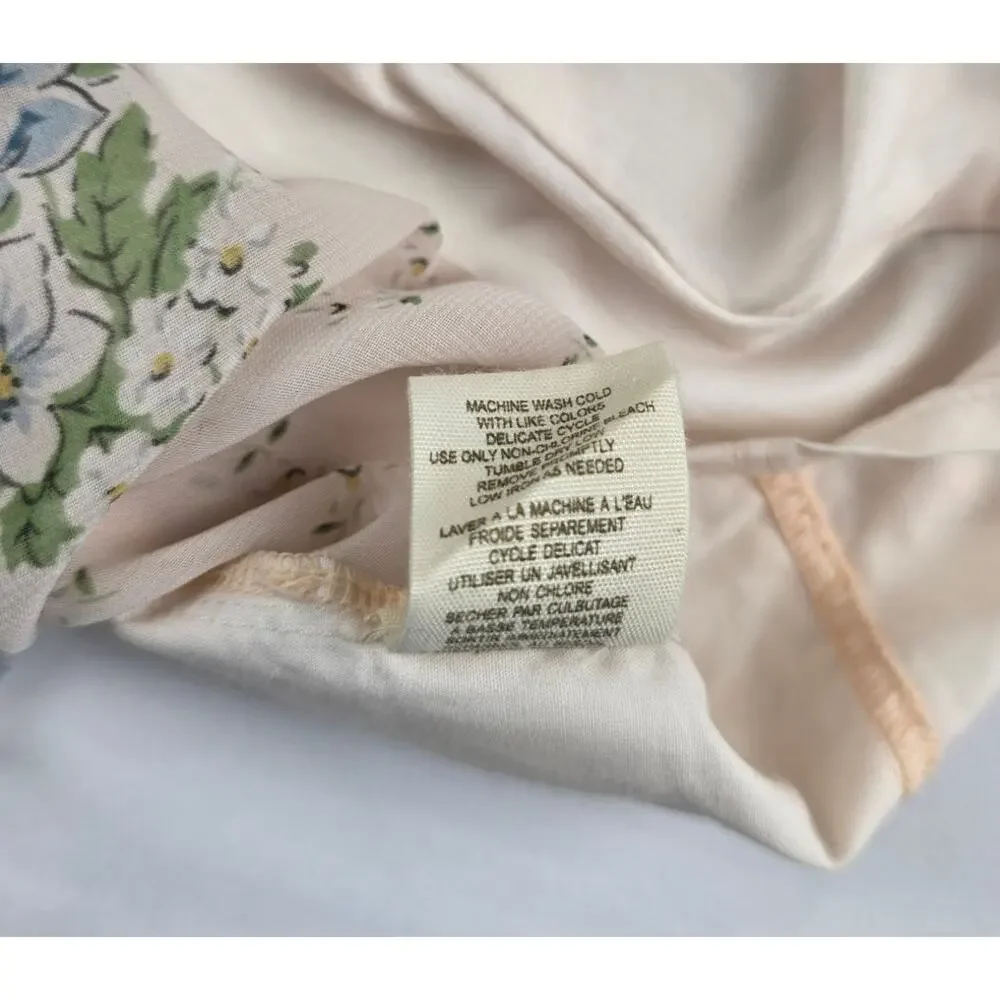 Free People We The Free Embellished Button Down Top Size M